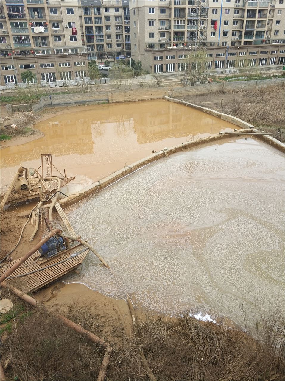 古冶沉淀池淤泥清理-厂区废水池淤泥清淤