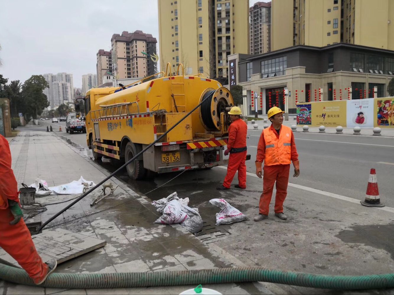古冶排污管道清淤-管道清洗