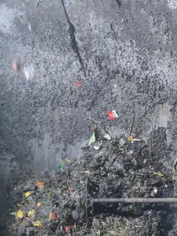 古冶污水池清理
